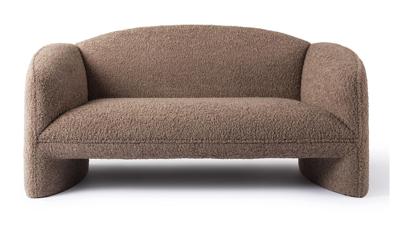 Jesper Home 2-zits Bank 'Nachii' Teddy, kleur Mud