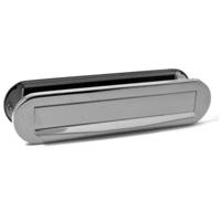 Mariani Briefplaat Combinatie Ovaal Chroom - 91378015 - thumbnail