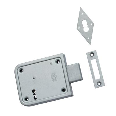 Nemef 91/11-70 Blis.,Oplegslot, Dm70Mm, Klaviersleutel, Slotkast Staal Verzi - 9009111730 - 9009111730