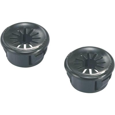 TRU COMPONENTS TC-RSBR25203 Kabeldoorvoering Montagegat: 25.3 mm Klem-Ø (max.): 20.4 mm Polyamide Zwart 100 stuk(s)