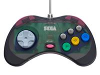 Retro-Bit - SEGA Saturn Classic Controller (Slate Grey) - thumbnail