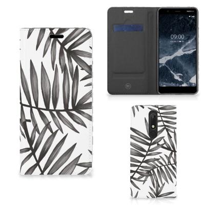 Nokia 5.1 (2018) Smart Cover Leaves Grey Nokia 5.1 (2018) Smart Cover Leaves Grey