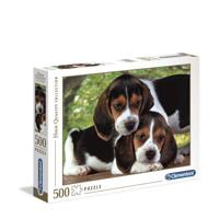 Clementoni puzzel hondenvriendjes, 500st. - thumbnail