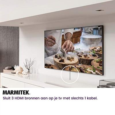 Marmitek Connect 310 UHD 2.0 TV accessoire Zwart