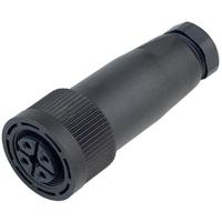 binder 09-0440-10-04 Sensor/actuator connector, niet geassembleerd M18 Aantal polen (sensoren): 4 Bus, recht 1 stuk(s) - thumbnail