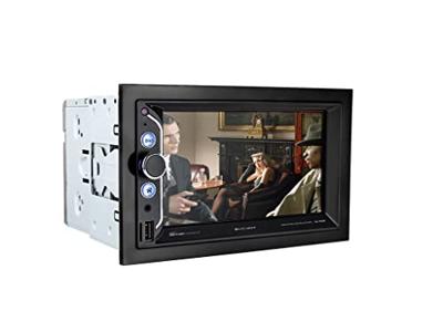 Autoradio met Bluetooth - AUX - 4 x 75 Watt - USB - AM / FM Radio - Mirrorlink - Dubbele Din Touchscreen (RMD806BT) - thumbnail