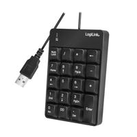 LogiLink ID0184 USB Numeriek toetsenbord Zwart - thumbnail