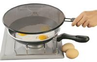 Metaltex Futura Antispatscherm 29 cm Zwart - thumbnail