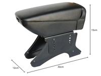 HP Autozubehör Standard Middenarmsteun Zwart - thumbnail