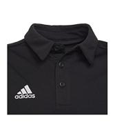 adidas Entrada 22 Polo Kids Zwart Wit - thumbnail
