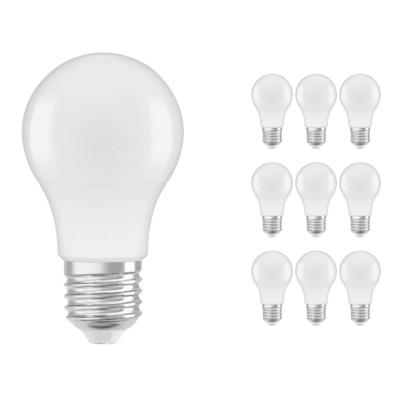 Voordeelpak 10x Osram Parathom Klassiek E27 A55 6W 840 470lm Mat | Koel Wit - Vervangt 40W Voordeelpak 10x Osram Parathom Klassiek E27 A55 6W 840 470lm Mat | Koel Wit - Vervangt 40W