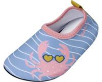 Playshoes UV waterschoenen Krab Blauw Roze-22-23 - thumbnail