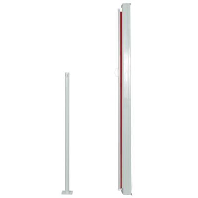 VidaXL Tuinscherm uittrekbaar 160x300 cm rood