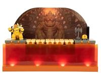 Super Mario Action Figure Deluxe Bowser Battle Playset - thumbnail