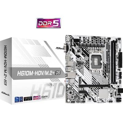 Moederbord ASRock 90-MXBM50-A0UAYZ LGA 1700 INTEL H610