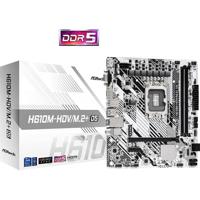 ASRock H610M-HDV/M.2+ D5 Moederbord Socket Intel LGA 1700 Vormfactor Micro-ATX Moederbord chipset Intel® H610 - thumbnail