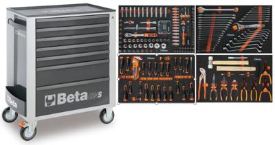 Beta 2400S G7/E-S | Gereedschapswagen | 7 laden | Grijs | 240-delig - 024006222