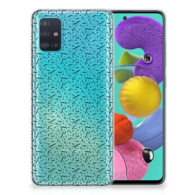 Samsung Galaxy A51 | TPU bumper | Stripes Dots
