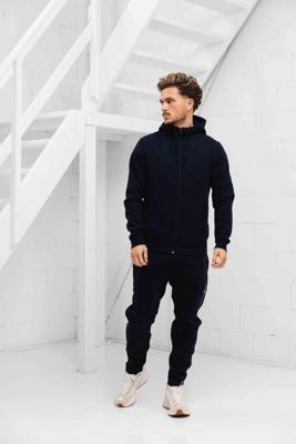 Cruyff Torch Trainingspak Heren Blauw - Maat XL - Kleur: Donkerblauw | Soccerfanshop