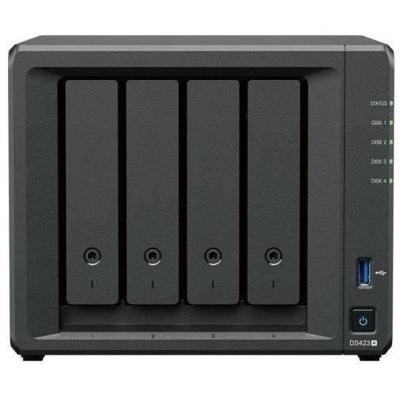 Netwerkopslag Synology DS423+ Zwart Intel Celeron J4125