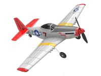 Volantex P51D Mustang 400mm vliegtuig RTF (V2) - Rood - thumbnail