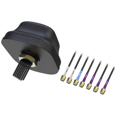 Teltonika PR1KC640 5G Combo MIMO Mobiele telefoon/GNSS/WiFi Roof SMA Antenna
