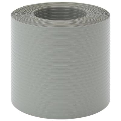 VidaXL Tuinschermen 10 st 252,5x19 m pvc steengrijs
