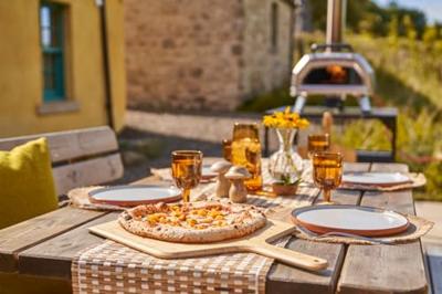 Ooni Bamboo Pizza Peel & Serving Board grillbestek - thumbnail