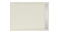 Douchevloer Xenz Easy Tray | 110x80 cm | Incl.Gootcover en Afvoersifon | Acryl | Rechthoek | Pergamon glans - thumbnail
