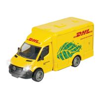 Majorette Grand Series Mercedes-Benz Sprinter DHL Metaal Licht en Geluid 12,5 cm Speelgoedvoertuig - thumbnail