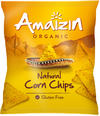 Amaizin Corn chips natural bio 250 Gram