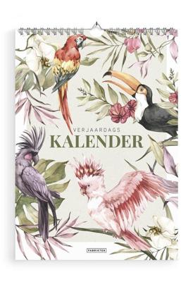 Verjaardagskalender compact Tropisch A5