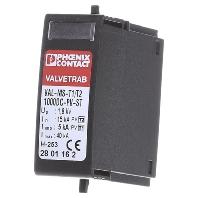 Phoenix Contact 2801162 VAL-MS-T1/T2 1000DC-PV-ST Overspanningsveilige stekker Overspanningsbeveiliging voor: Photovoltaïsch systeem 15 kA 1 stuk(s) - thumbnail