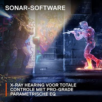 Hoofdtelefoon met microfoon SteelSeries Zwart
