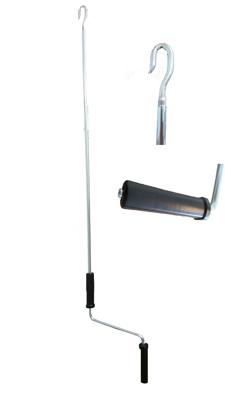 Draaistang Punthaak Geiger 125cm