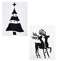 Kerst kunstsneeuw 150ml en sjabloon - thumbnail