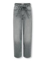 Kids ONLY winter jeansbroek meisjes - grijs - KogGianna - balloon fit - thumbnail