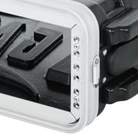 Gator Cases GR-2S 2U audiorack, 31 cm diep - thumbnail