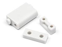 Servo mount set (white) - thumbnail