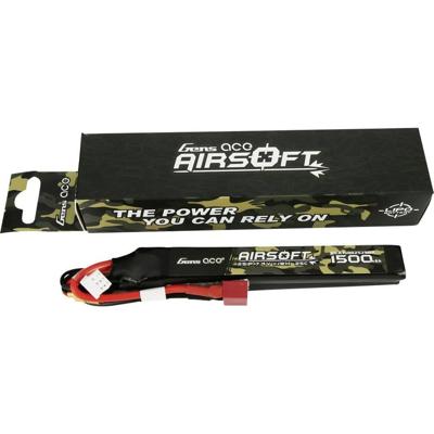 Gens ace LiPo accupack 7.4 V 1500 mAh Aantal cellen: 2 25 C Flat T-stekkers Gens ace LiPo accupack 7.4 V 1500 mAh Aantal cellen: 2 25 C Flat T-stekkers
