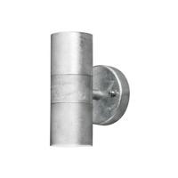 KonstSmide WandspotModena Up - Down 2-lichts 17cm zinkgrijs - 7571-320 - thumbnail