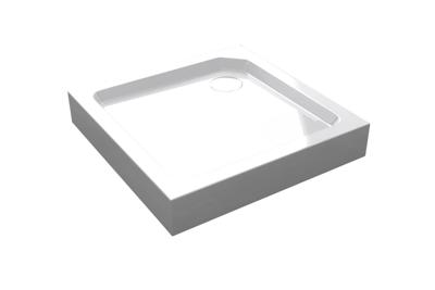 Best Design Best-Design "Project" Opbouwdouchebak Vierkant 80x80x14 cm Glans Wit Best Design Best-Design "Project" Opbouwdouchebak Vierkant 80x80x14 cm Glans Wit