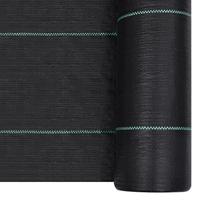 Worteldoek 2x150 m PP zwart - thumbnail