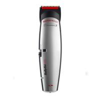 Babyliss E837E X-10 Waterproof Tondeuse Zwart/Grijs - thumbnail