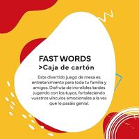 Bordspel Fast Words Cayro (ES) - thumbnail