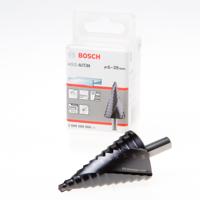 Bosch Accessories 2608588068 HSS Getrapte boor Gezamenlijke lengte 93.5 mm TiAIN 3 vlakken schacht 1 stuk(s) - thumbnail