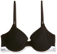 Calvin Klein BH - Modern T-shirt BH - Katoenen bh met beugel - Met vulling - 80A - Zwart - thumbnail