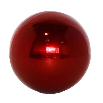 Deco Heksenbol Rood Glans Roestvrij Staal 25 cm Buitengewoon de Boet - Buitengewoon de boet