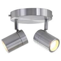 Steinhauer Dubbele badkamerspotUpround LED - 2487ST - thumbnail