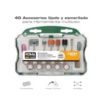 Gereedschapskit Koma Tools 40 Onderdelen - thumbnail